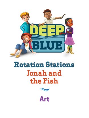 Picture of Deep Blue Rotation Station Jonah and the Fish