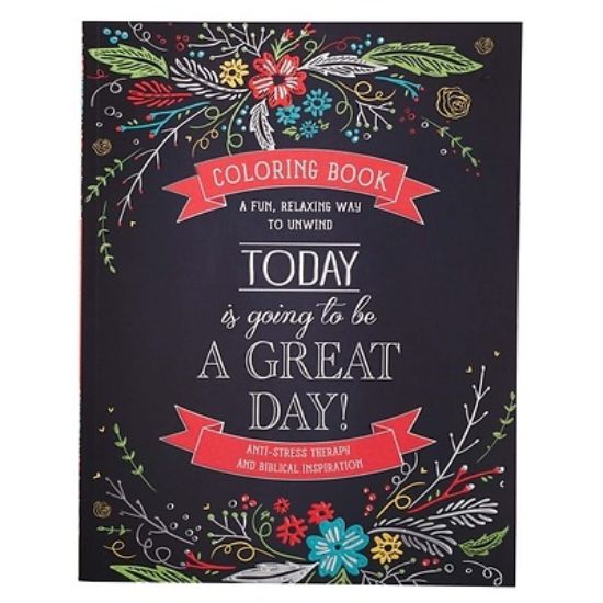 Picture of Today Is Going To Be A Great Day Adult Coloring Book