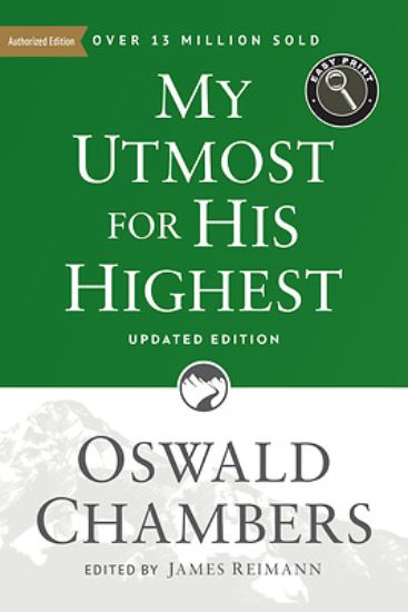 Picture of My Utmost for His Highest Easy Print Updated Edition
