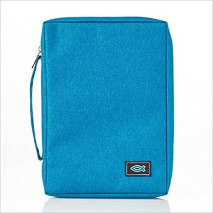 Picture of Poly-Canvas Fish Appliqua Blue