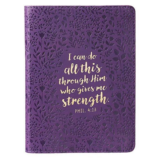 Picture of Journal Lux-Leather I Can Do All Things Phil 4:13:13