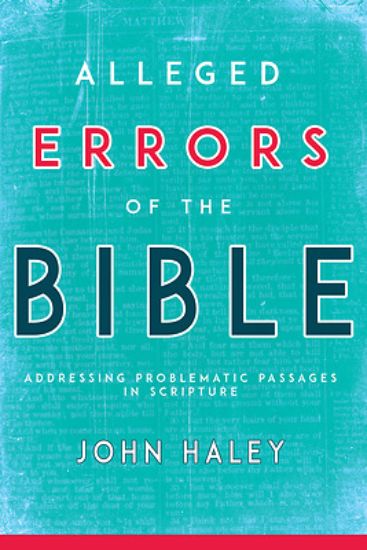 Picture of Alleged Errors of the Bible