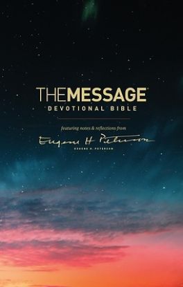 Picture of The Message Devotional Bible