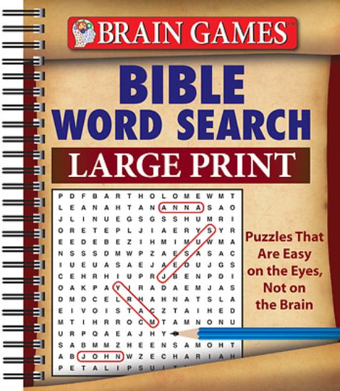 Picture of Brain Games Bible Word Search Large Print