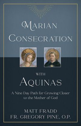 Picture of Marian Consecration with Aquinas
