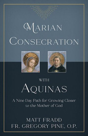 Picture of Marian Consecration with Aquinas