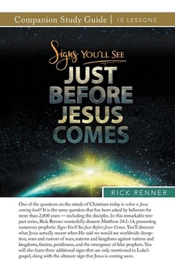 Picture of Signs You'll See Just Before Jesus Comes Study Guide
