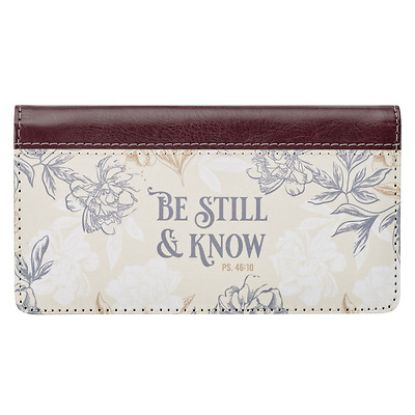 Picture of Checkbook Cover Be Still & Know Psalm 46:10