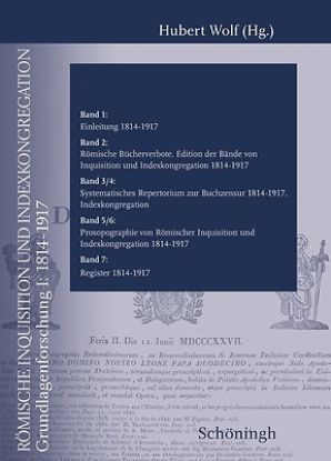 Picture of Römische Inquisition Und Indexkongregation