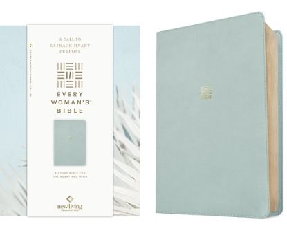Picture of NLT Every Woman's Bible, Filament-Enabled Edition (Leatherlike, Sky Blue)