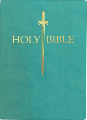 Picture of KJV Sword Bible, Large Print, Coastal Blue Ultrasoft