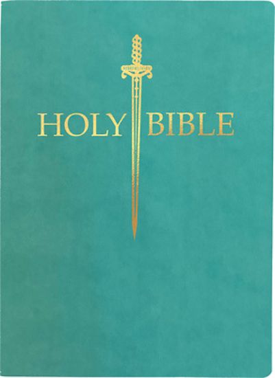 Picture of KJV Sword Bible, Large Print, Coastal Blue Ultrasoft