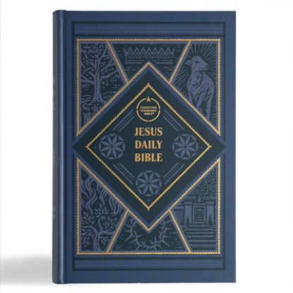 Picture of CSB Jesus Daily Bible, Hardcover