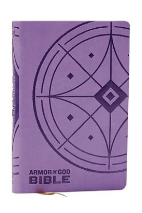 Picture of NKJV Armor of God Bible, Purple Leathersoft (Children's Bible, Red Letter, Comfort Print, Holy Bible)
