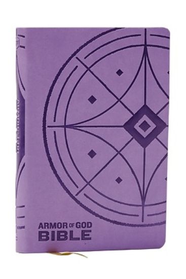 Picture of NKJV Armor of God Bible, Purple Leathersoft (Children's Bible, Red Letter, Comfort Print, Holy Bible)