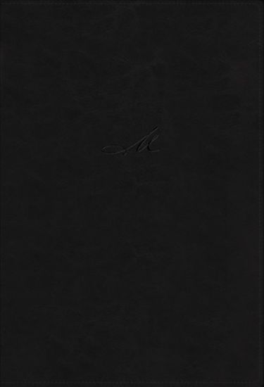 Picture of Nbla, Biblia de Estudio Macarthur, Leathersoft, Negro, Interior a DOS Colores, Comfort Print