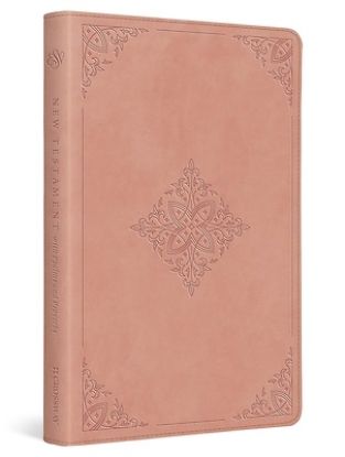 Picture of ESV New Testament with Psalms and Proverbs (Trutone, Blush Rose, Fleur-De-Lis Design)