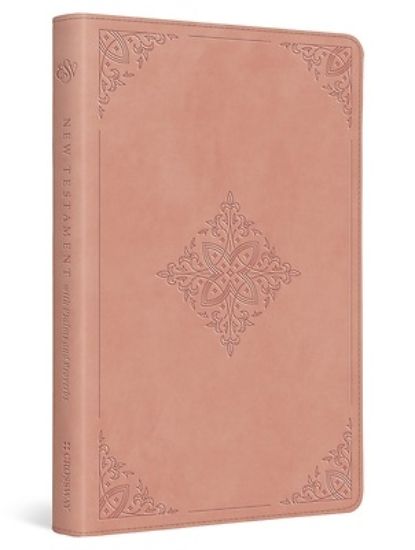 Picture of ESV New Testament with Psalms and Proverbs (Trutone, Blush Rose, Fleur-De-Lis Design)