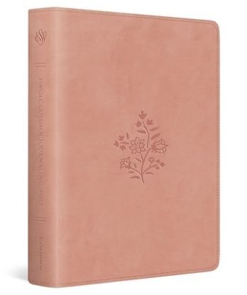 Picture of ESV Single Column Journaling Bible (Trutone, Blush Rose, Wildflower Design)