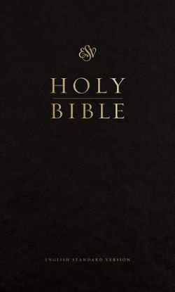 Picture of ESV Pew Bible (Hardcover, Black)