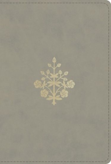 Picture of ESV Large Print Compact Bible, Red Letter (Trutone, Stone, Branch Design)