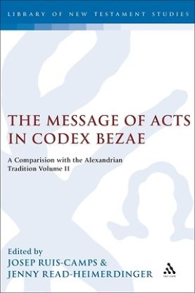 Picture of The Message of Acts in Codex Bezae