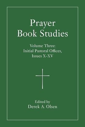 Picture of Prayer Book Studies Volume Three