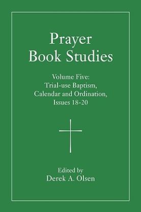 Picture of Prayer Book Studies Volume Five