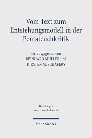 Picture of Vom Text Zum Entstehungsmodell in Der Pentateuchkritik