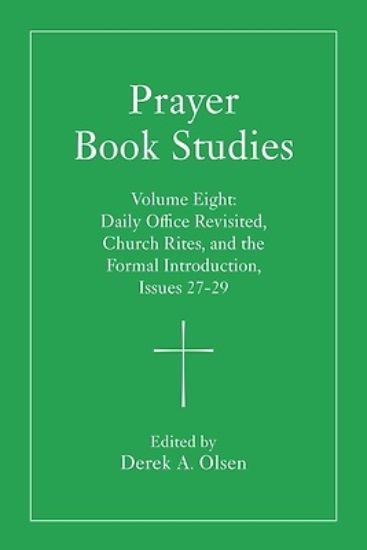 Picture of Prayer Book Studies Volume Eight