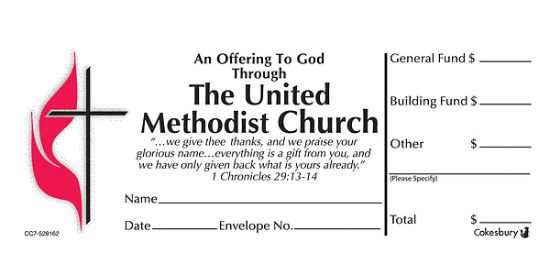 Picture of UMC Three Funds Offering Envelope - Currency Size