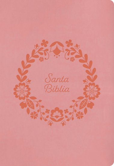 Picture of Rvr 1960 Biblia Para Regalos Y Premios, Rosa Símil Piel