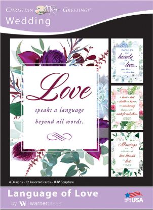 Picture of Language of Love Wedding Boxed Cards