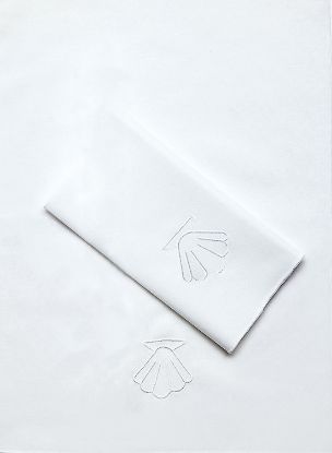 Picture of 100% Cotton Baptismal Towel with Shell - 4 Pack