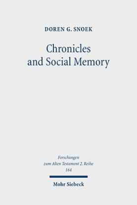 Picture of Chronicles and Social Memory