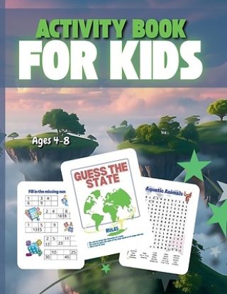 Picture of Activity Book For Kids Ages 4-8