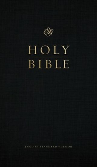 Picture of ESV Church Bible (Hardcover, Black)