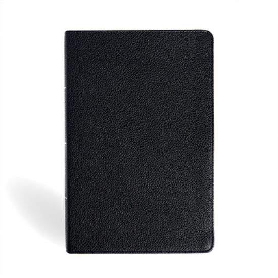 Picture of NASB Personal Size Giant Print Bible, Black Genuine Leather