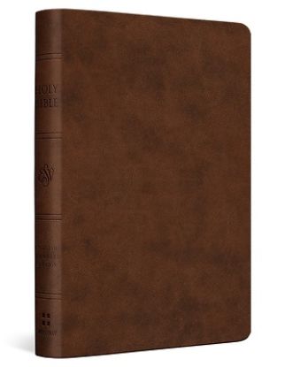 Picture of ESV Value Compact Bible, Red Letter (Trutone, Brown)