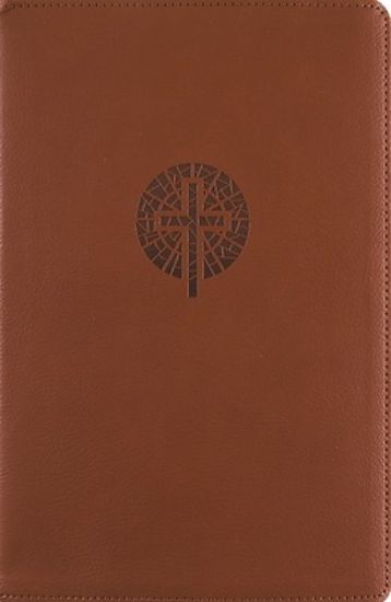 Picture of Nrsvue, Single-Column Reference Bible, Leathersoft, Brown, Comfort Print