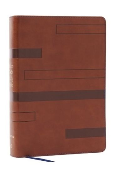 Picture of Color Code Study Bible, Revealing God's Truth Color by Color (Niv, Brown Leathersoft, Red Letter, Thumb Indexed, Comfort Print)