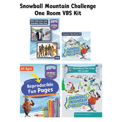 Picture of VBS 2026 Snowball Mountain Challenge One Room VBS