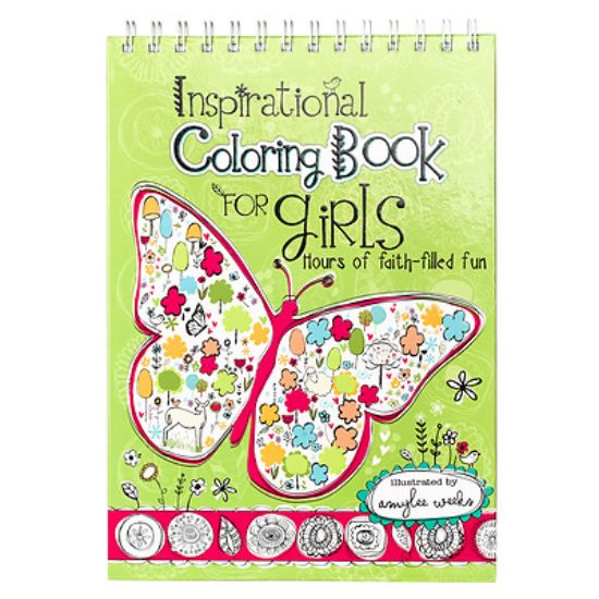 Picture of Inspirational Coloring Book for Girls