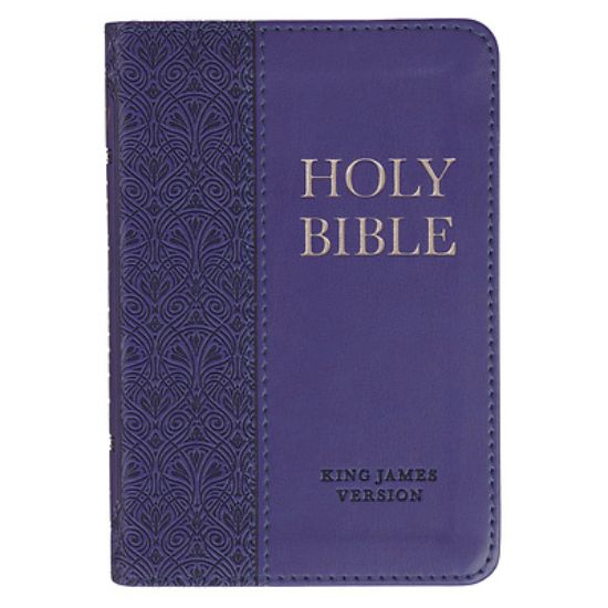 Picture of KJV Bible Mini Pocket Purple