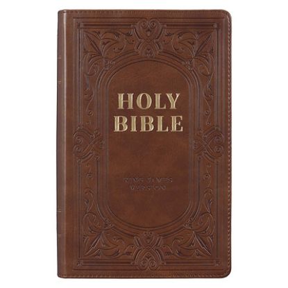 Picture of KJV Bible Giant Print Brown