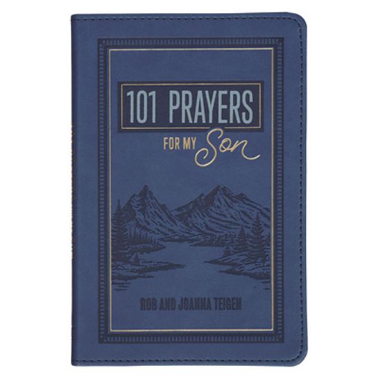 Picture of Gift Book 101 Prayers for My Son Faux Leather
