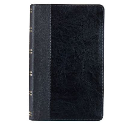 Picture of KJV Giant Print Lux-Leather 2-Tone Black