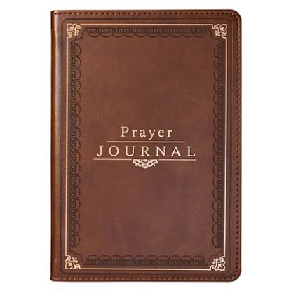 Picture of Prayer Journal Lux-Leather W/ Scripture/Prayers