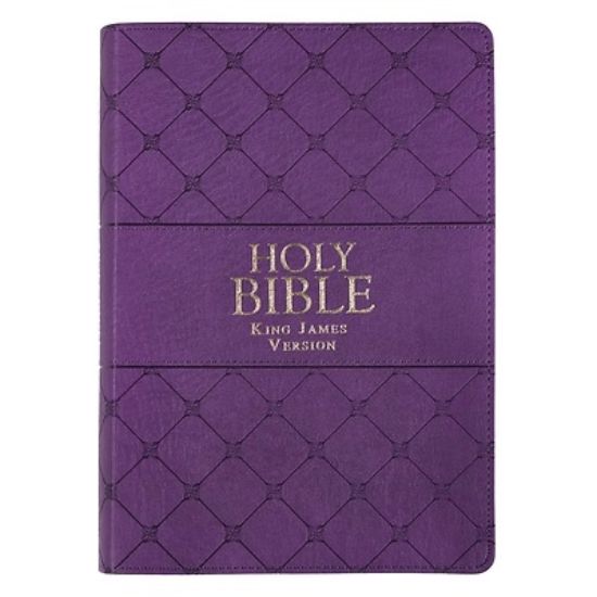 Picture of KJV Super Giant Print LL Purple