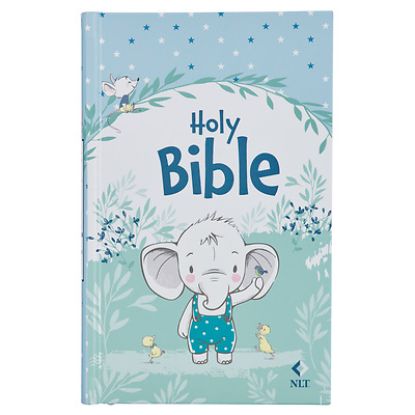 Picture of Bible NLT Infant (Hardcover, Blue)